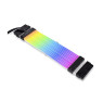 LIAN LI STRIMER PLUS V2 24 Pin Addressable RGB Power Extension Cable . Strimer L-connect 3.0 Controller Included - Strimer Plus V2 24 Pin